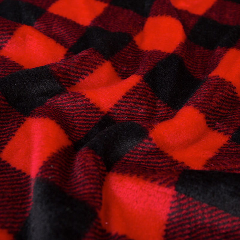 Flannel poileistir clóite aon-taobhach