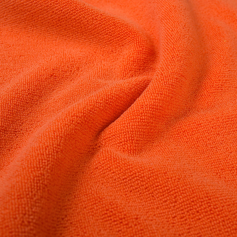 Cineálacha Eile Dúbailte Eile Éadach Plain All-Polyester Terry